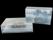 Minichamps 1938 Horch 853A Sport Cabriolet Black & Blue Limited 1:43 Model Car