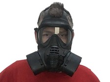 GSR Gas Mask Size 3 With Field Pack + NBC Gloves Inner & Outer (1)