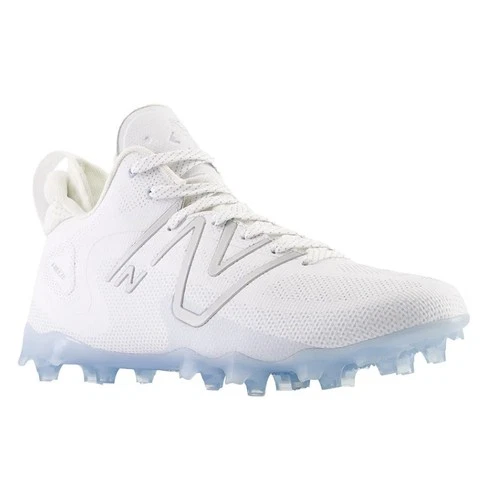 New Balance Mens Freeze 4.0 Lacrosse Cleats US 10 EU 44 White Blue Athletic NWOB
