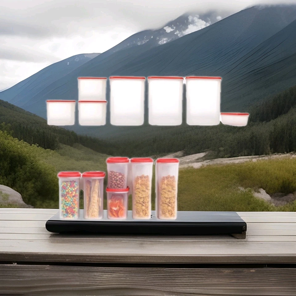 Tupperware Smart Savers & Smart Storer Set Of 13 piece SpecialChristmas Gift Set - Image 3 of 3