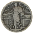 1917 Type 1 Standing Liberty Quarter~ Fine + Condition