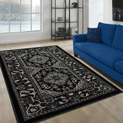 Traditioneller Großflächenteppich Wohnzimmer Schlafzimmer Teppich Flur Läufer Fußmatte