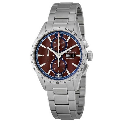 Hamilton Broadway Automatic Burgundy Dial Men's Watch H43516171
