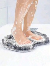1 Pc's Silicone Shower Foot Mat Anti-Slip, Easy To Clean, Enhances Wear And Tear