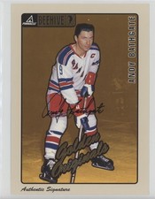 1997-98 Pinnacle Beehive Signatures Andy Bathgate #62 Auto HOF 7i6