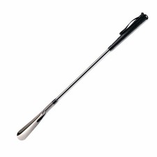 Spring-Action Shoehorn, 23.5" Long, Non-Slip Handle for Good Grip, Lightweigh...