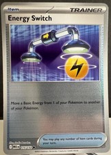 Pokemon Energy Switch 115/132 Mega Evolution Common NM TCG