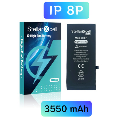 StellarXcell Ultra Original TI BMS Hochleistungsakku für Apple iPhone 8 Plus