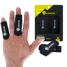 Single Flow Finger Sleeve V3 Pair — Joint Support & Compression for Activity, BJ
