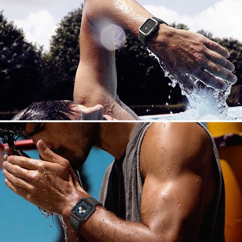 Protect Strap Band opaska z etui do Apple Watch 7 / 6 / 5 / 4 / 3 / 2 / SE (41 / - Zdjęcie 7 z 9