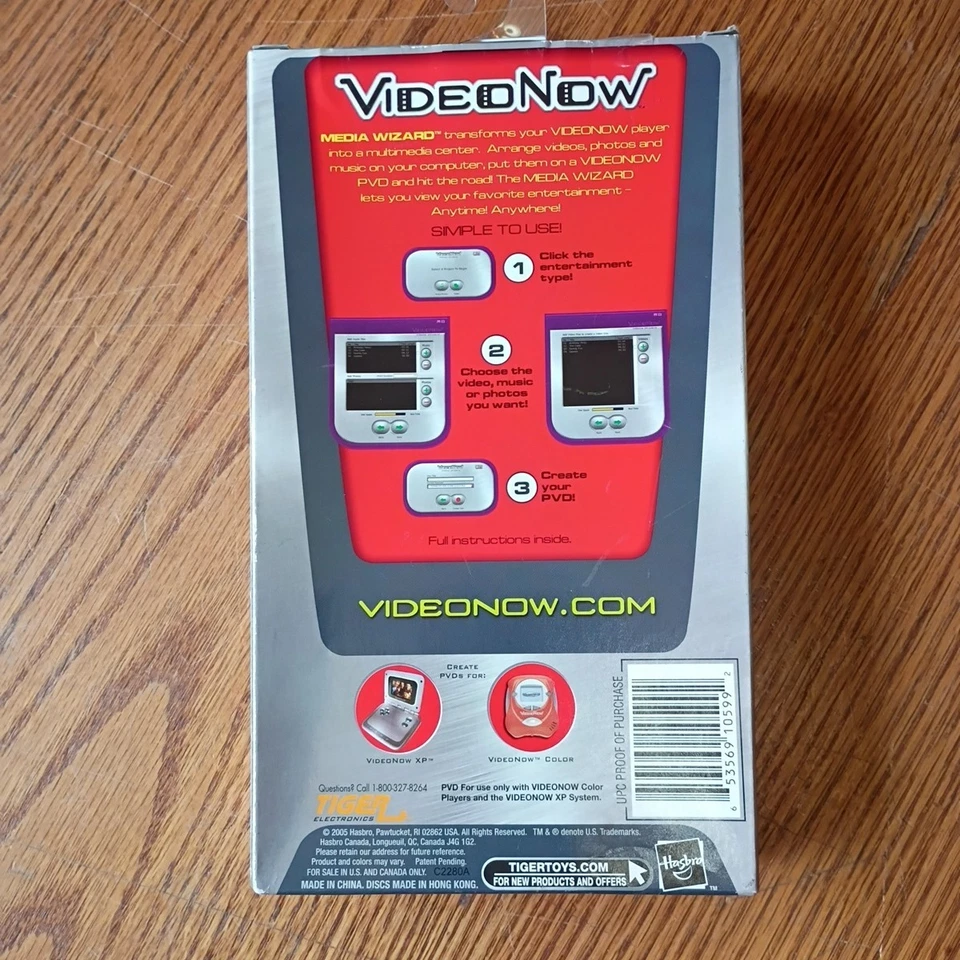 VideoNow Media Wizard Software de creación PVD 4 discos en blanco estuches joya adaptador Foto 2 de 4