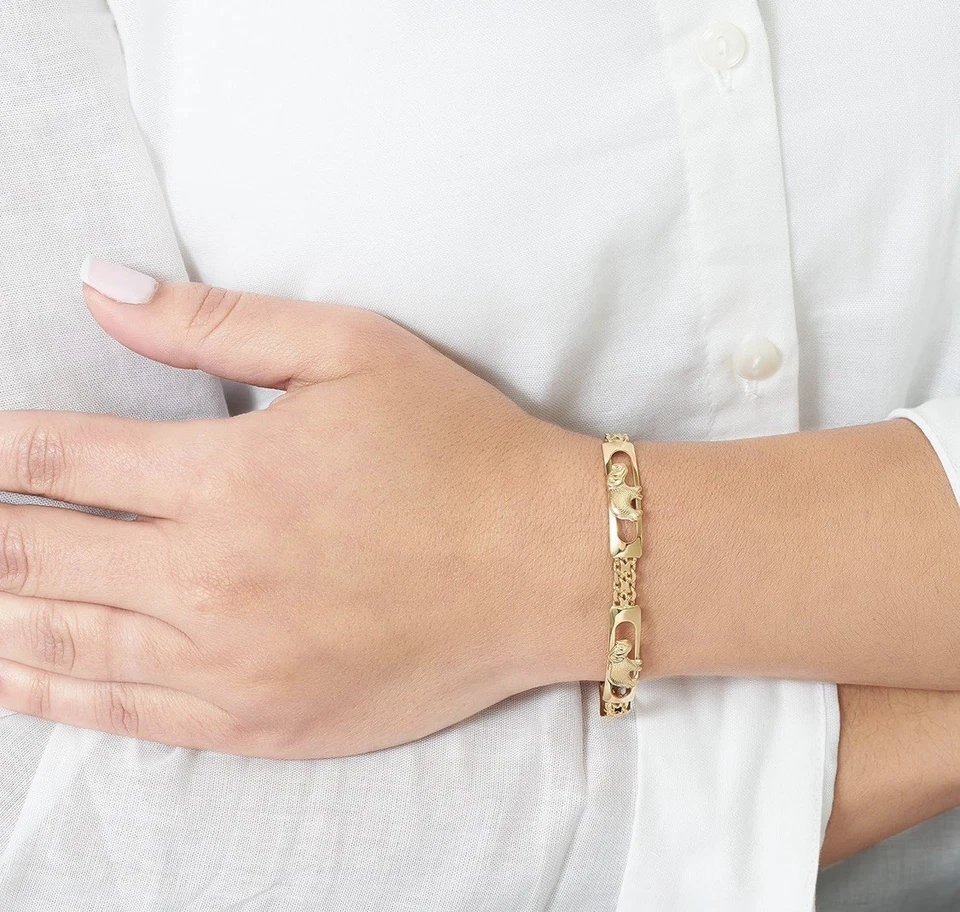 Pulsera de oro 14K para mujer Foto 4 de 4