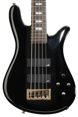 Spector Icon NS-5 Electric Bass Guitar - Black Gloss