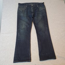 Pantalones de mezclilla Levi's 527 corte bota para hombre talla 38X30 lavado medio 100 % algodón tiro medio