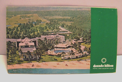 Postcard Scorecard Dorado Hilton Hotel & Country Club Dorado Puerto Rico   F 1