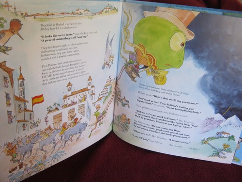 Around the WORLD with Phineas FROG- A Geographical Puzzle ~ Paul Adshead Hc 1998 - Picture 12 of 12
