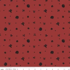 Coming Home C14429 RED by Vicki Gifford for Riley Blake Fabrics - by half-yard