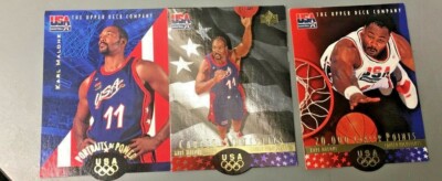 KARL MONROE 3 NBA UPPERDECK PORTRAIT OF POWER, 20,000 CAREER PTS & LIFETIME STAT