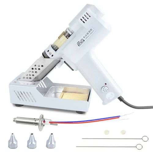 Electric Vacuum Desoldering Pump Solder Gun Suction Nozzles Heating Core S-993A - Picture 1 of 14