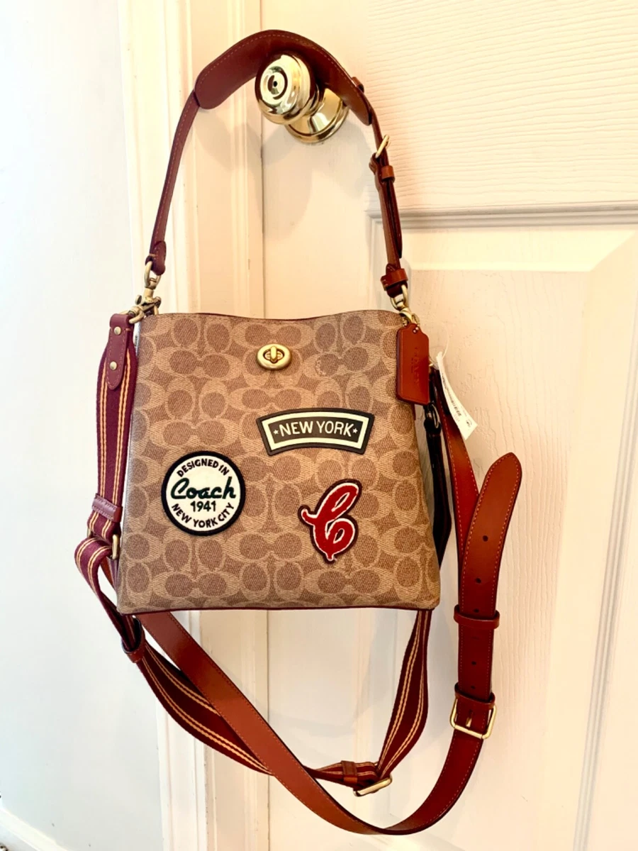 Coach Leather Willow Bucket Bag