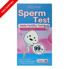 Male Fertility Sperm Test Kit | 99% Accurate Home Test | Fast & Private Results