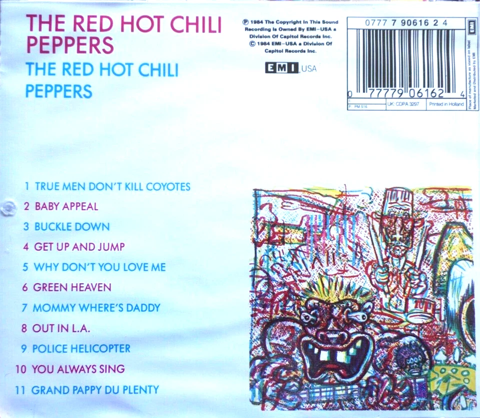 Red Hot Chili Peppers - The Red Hot Chili Peppers - CD, en muy buena condición Foto 2 de 2