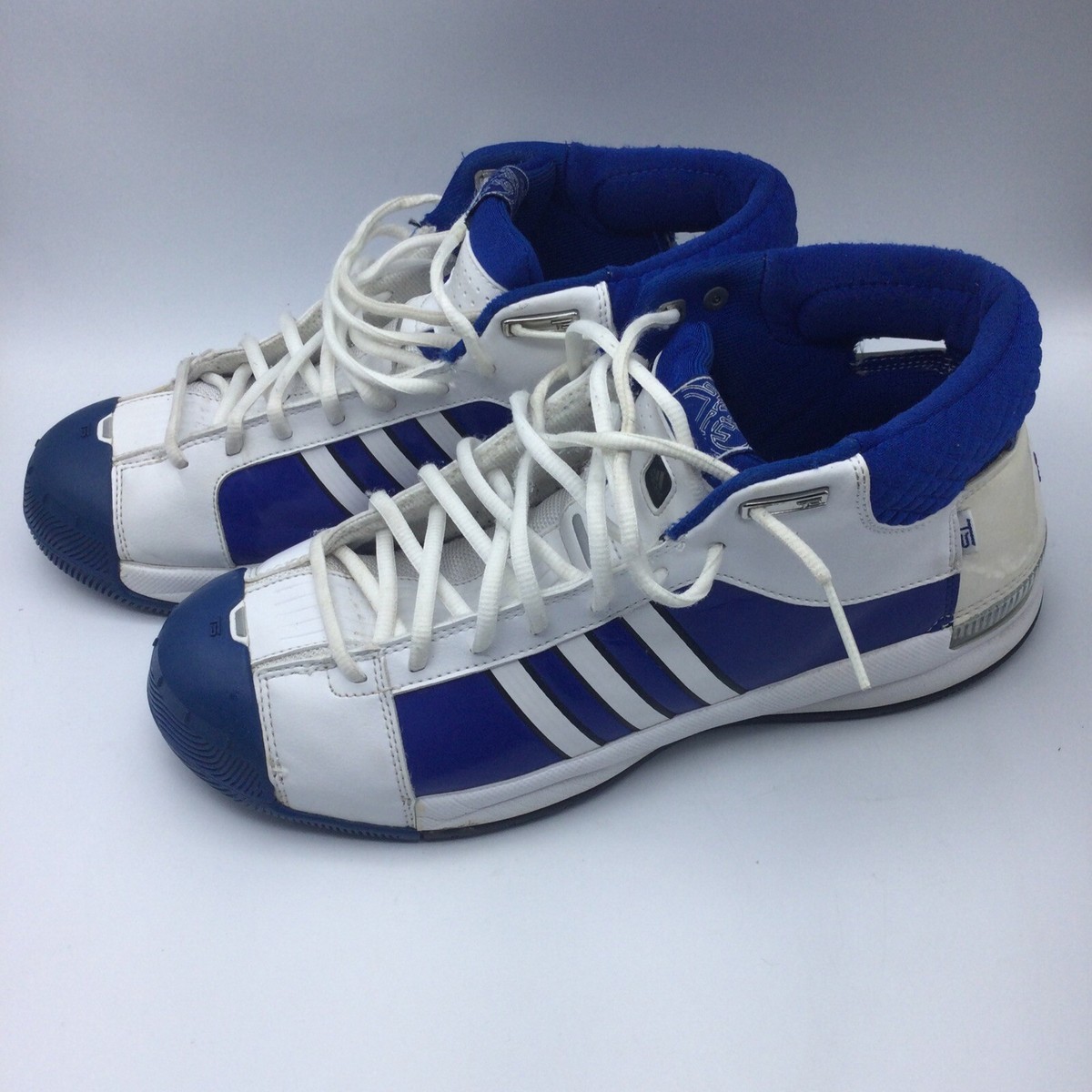 Adidas TS Team Signature Basketball Shoes Blue White Yellow Mens Sneakers $_57.JPG?set_id=880000500F main image 3
