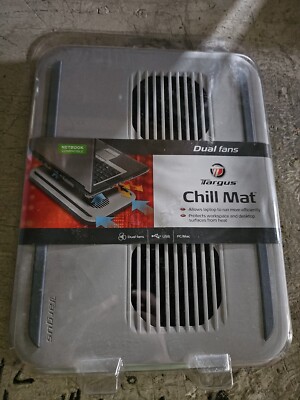 Targus chill mat Laptop Notebook Cooling Fan PA248U1.  #i16