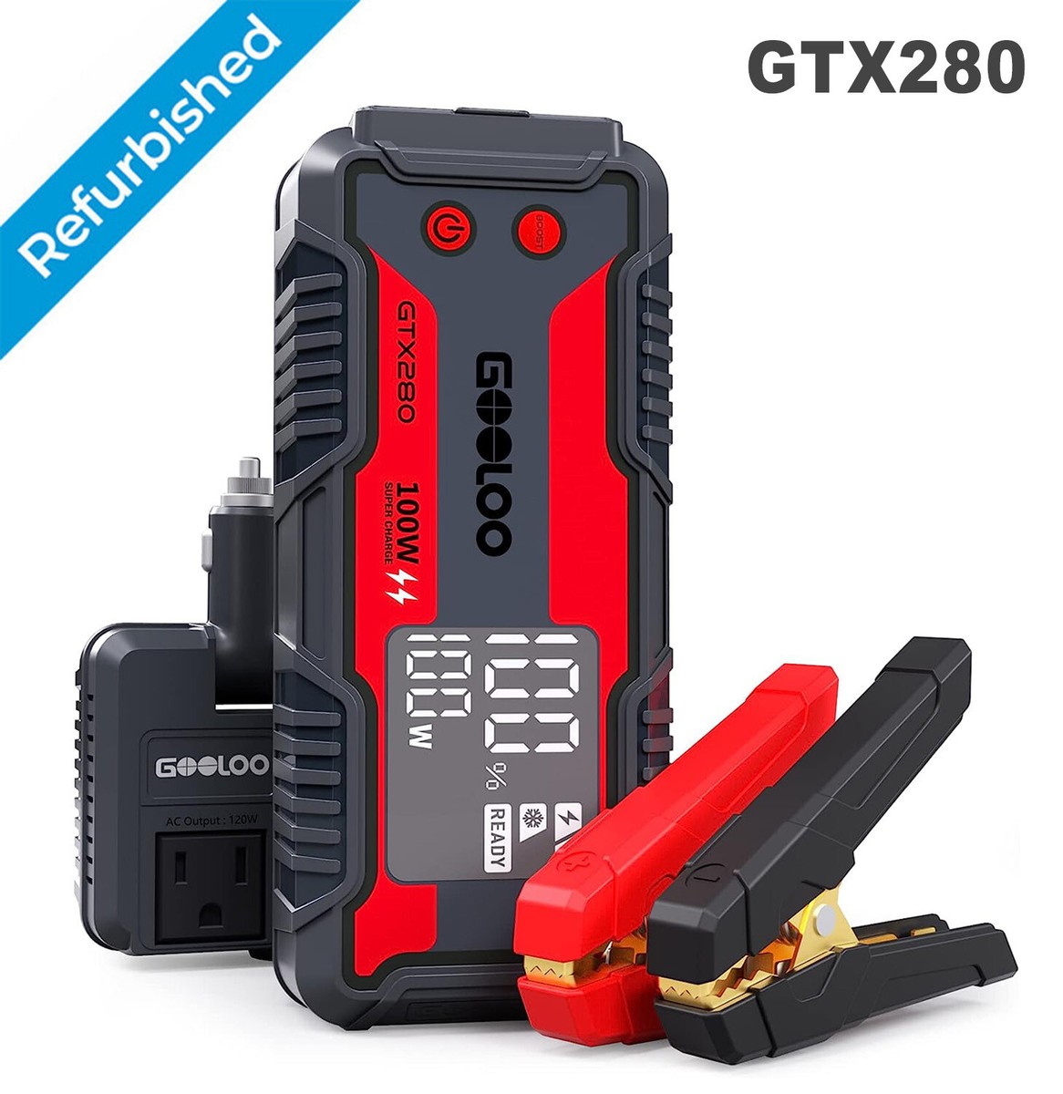 GOOLOO GTX280 超大容量モバイルバッテリー 楽天市場】GOOLOO GTX280 ポータブル電源 280Wh12Vジャンプ
