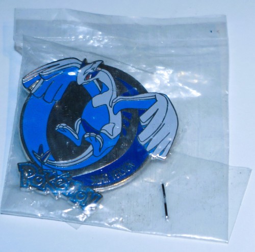 Pokémon 1999 - Sealed Mint Collector Badges - Gold Ho-Oh & Silver Lugia Versions - Picture 4 of 5