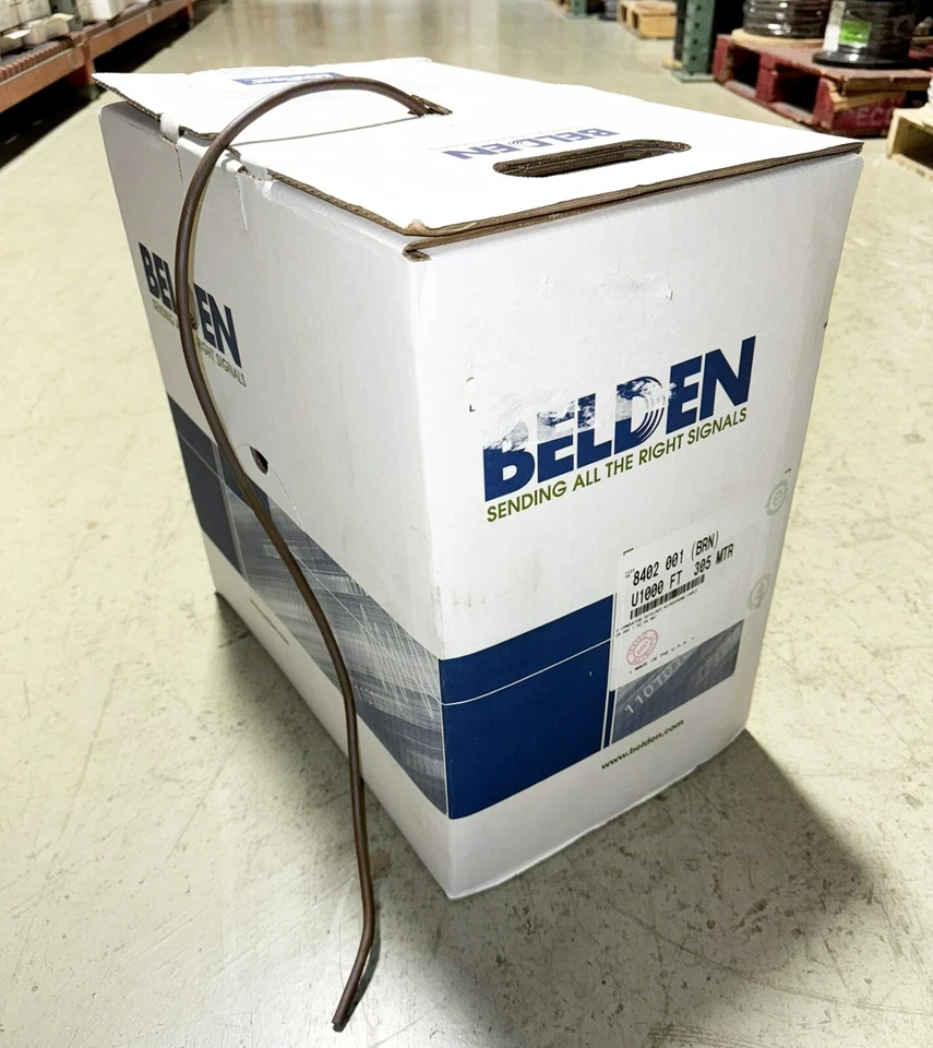 Cable de micrófono equilibrado interconexión para audiófilos Belden 8402 vendido por el pie Foto 4 de 4