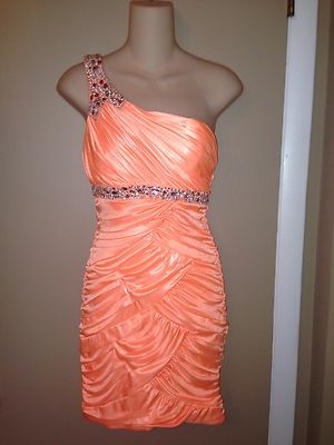 open lace back dress Roma Lucy Dress in Orange - Orange