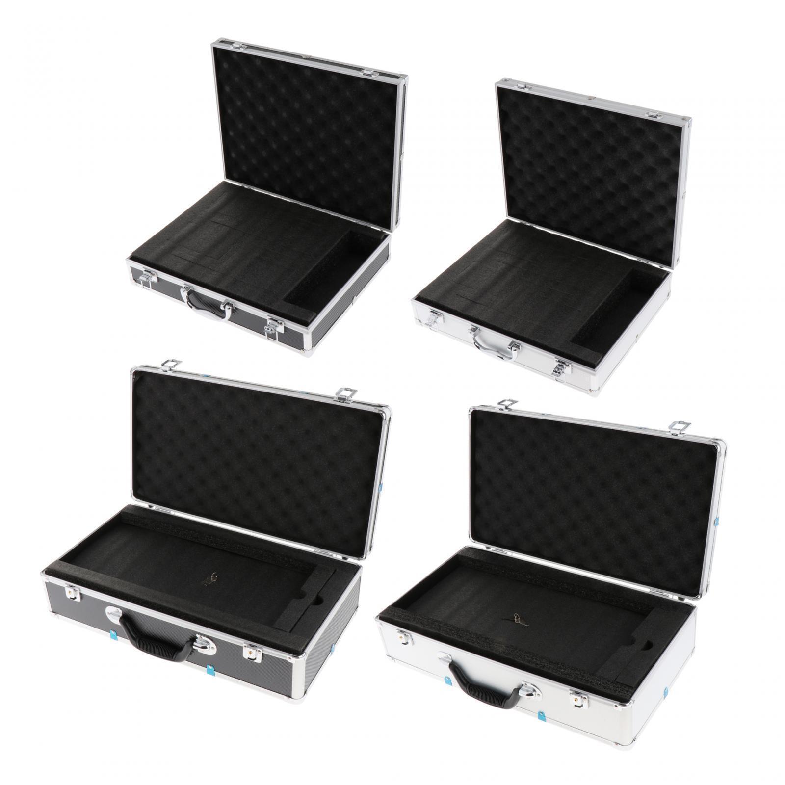 Microphone Case Singing Live Broadcast Broadcasting Aluminum Mic Storage Box-image