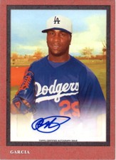 2014 Topps Turkey Red Autographs #TRA3 Onelki Garcia/699 - NM-MT