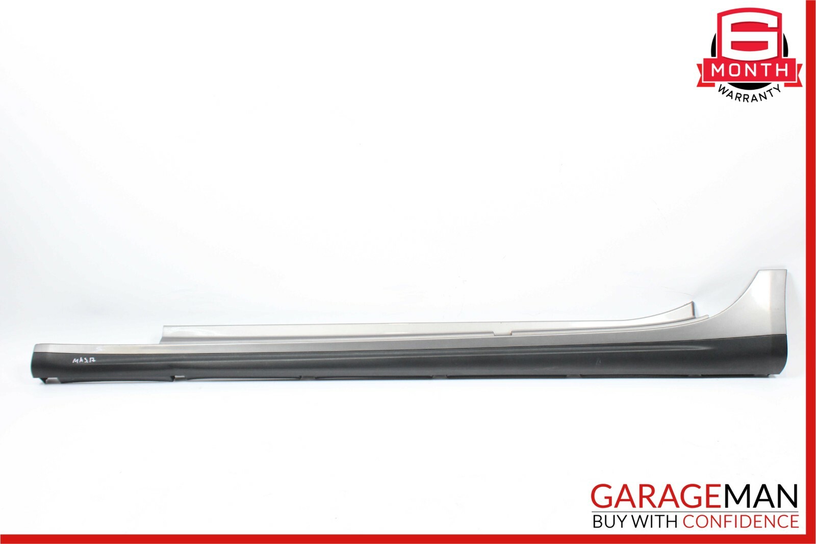 14-17 Maserati Ghibli Left Driver Side Rocker Skirt Molding Trim Panel Silver