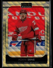 2021-22 O-Pee-Chee Platinum Neon Yellow Surge Adam Erne #192