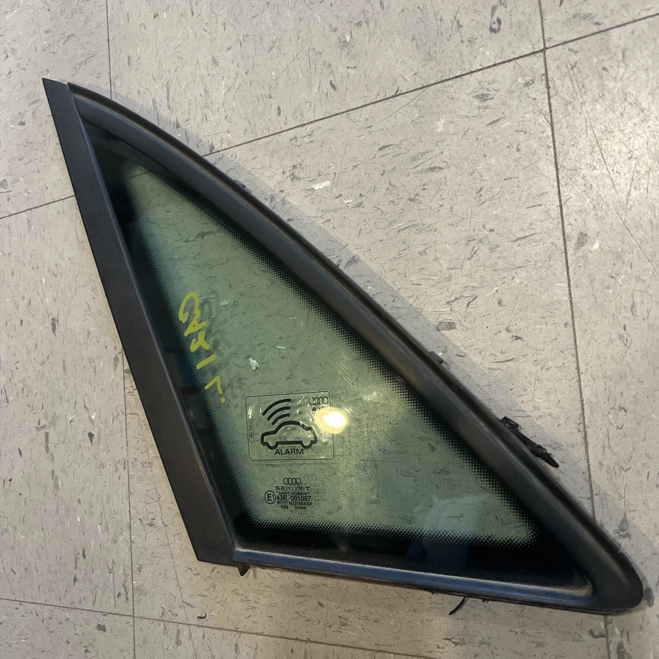 Audi A4 2002 conductor cuarto trasero izquierdo ventana cristal OEM Foto 3 de 4