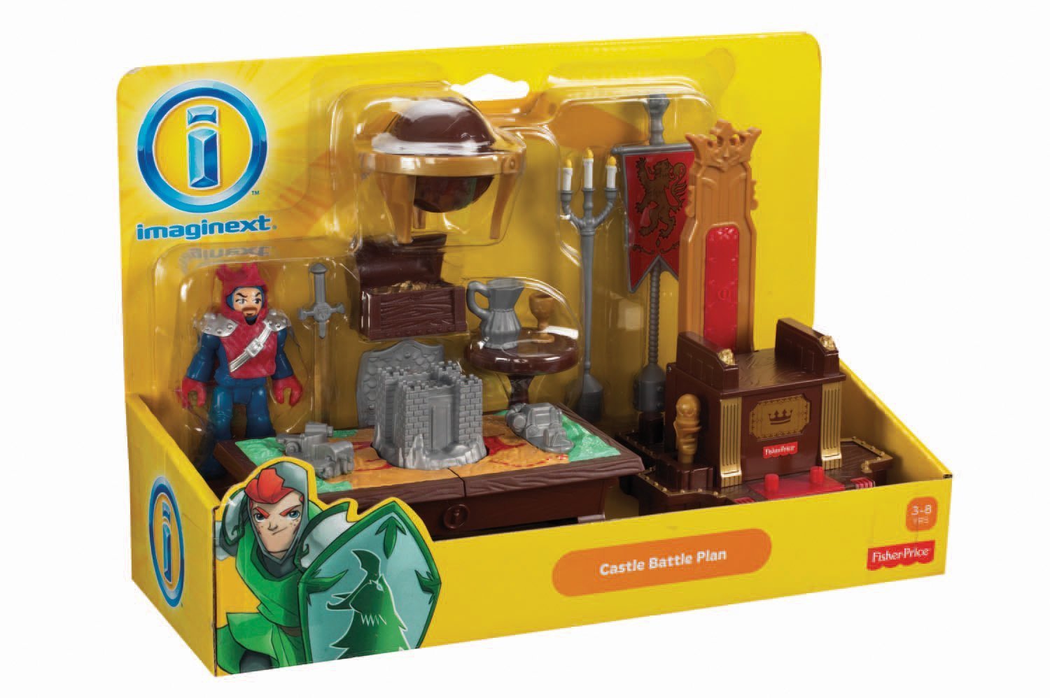 imaginext castle set
