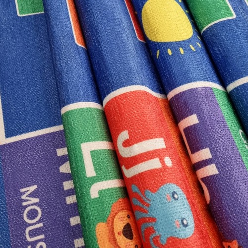 Low Pile Kids Rug for Playroom - Ultra-Thin Non-Slip Kids Area Rug - Washable - 第 84/115 張圖片