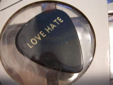 LOVE HATE GUITAR PICK JON E LOVE