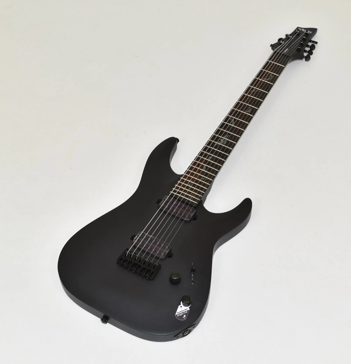 Schecter Damien 7 Electric Guitar Satin Black B Stock 2576 eBay