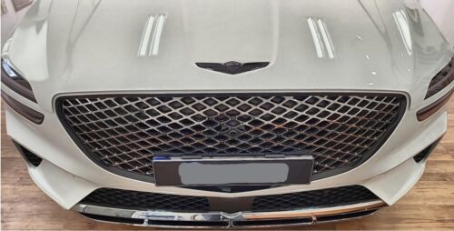 Hood Trunk Wing Logo Letter Glossy Black Emblem For 2021 ~2023+ Genesis GV70 - Picture 16 of 28