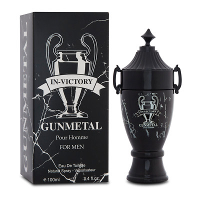 Fragrance Couture IN-VICTORY GUNMETAL 3.4 SP MEN 3.4 Oz EDT Spray 
