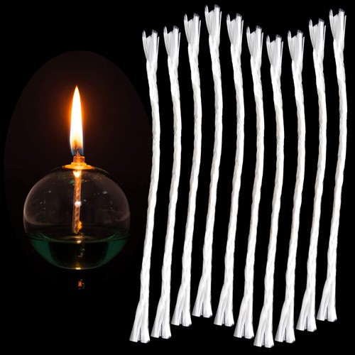 10Pcs 1mm-6mm Fiberglass Candle Wicks Replacement for Oil Lamps - Picture 2 of 20