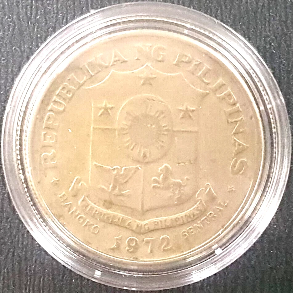 Philippines Piso Jose Rizal Coin KM203 1972 1974, 52 OFF