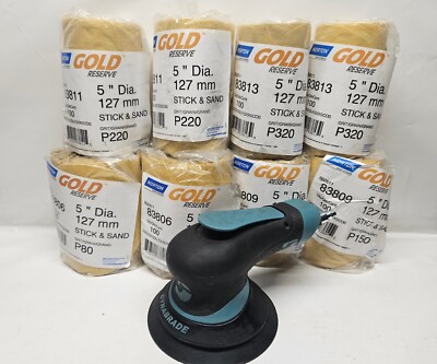 Dynabrade X51 5'' Non-Vacuum Dynorbital Extreme Random Orbital Sander 3/16 Orb