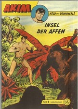 Akim Held des Dschungels GB 1 - 83  Hethke Verlag    Tibor, Nick, Falk, Sigurd