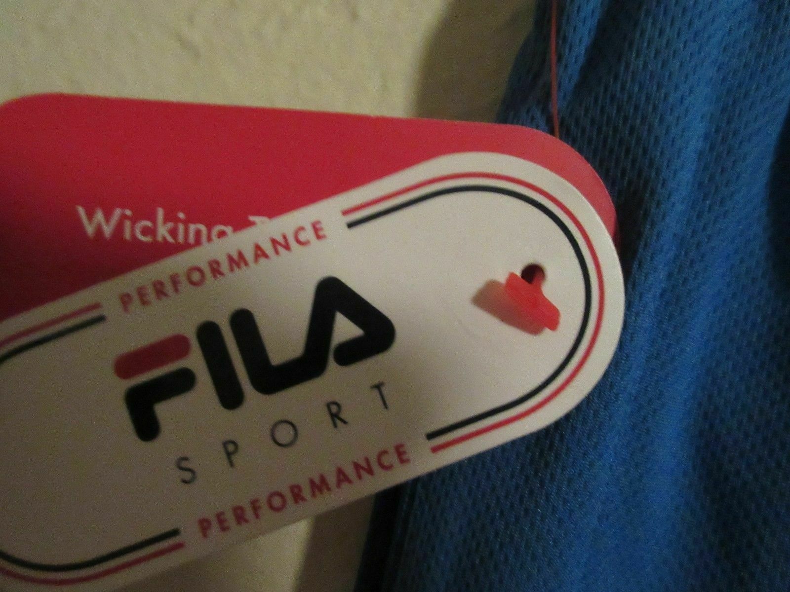 FILA Sport Pantaloncini Sportivi Uomo UpTown Small Blu Nuovi con etichette