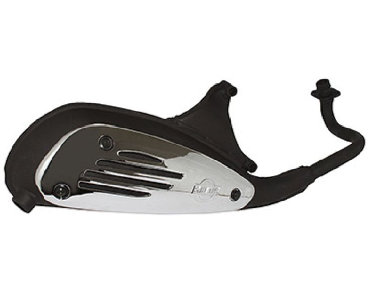 Ligne échappement Vespa LX S Fly 50 4V finition noire mate