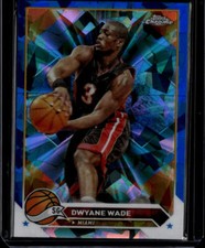 2023-24 Topps Chrome Sapphire #154 Dwyane Wade